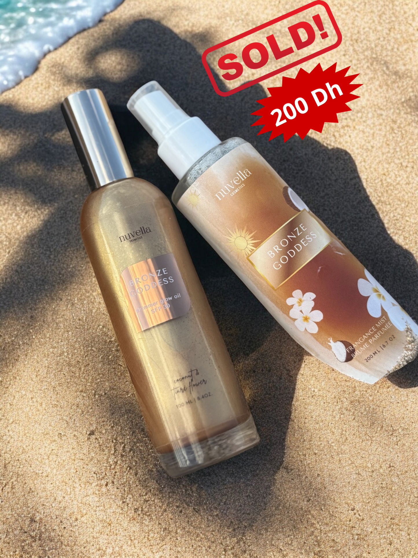 Duo Glow : Shimmer Oil & Body Splash